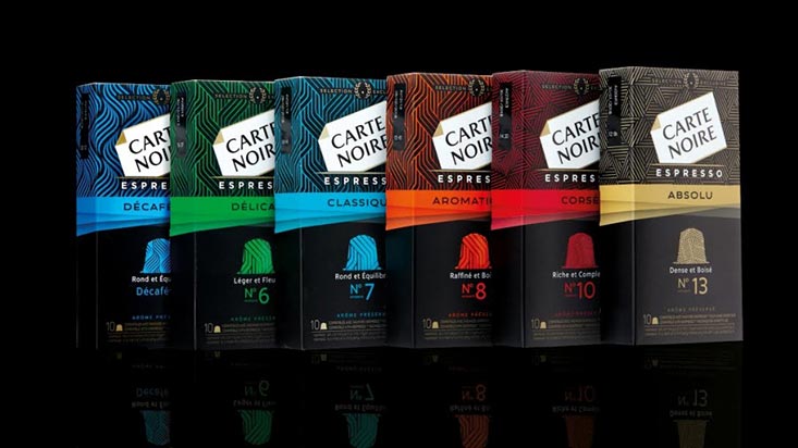 Carte Noire - Pack découverte capsules compatibles Nespresso