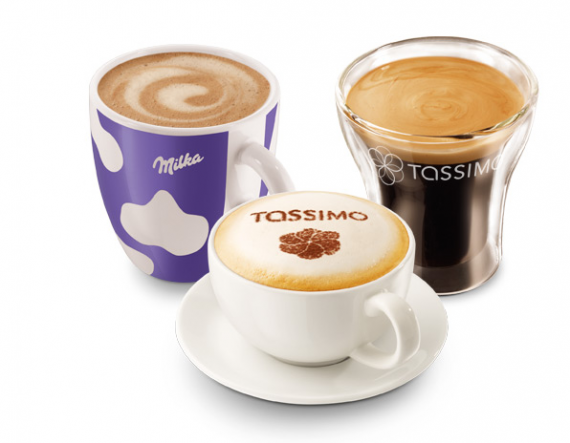 Promo Dosettes café long Classique L'Or TASSIMO chez Géant Casino
