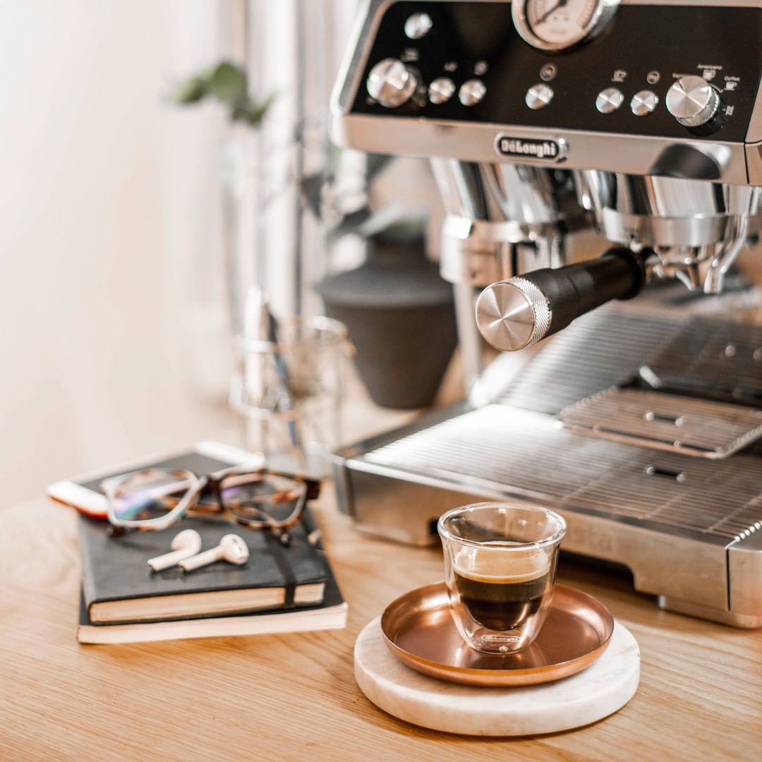 Machine à expresso, cafetière latte et cappuccino, machine à café  automatique avec pompe à eau haute pression 20 bars, acier inoxydable(EU)
