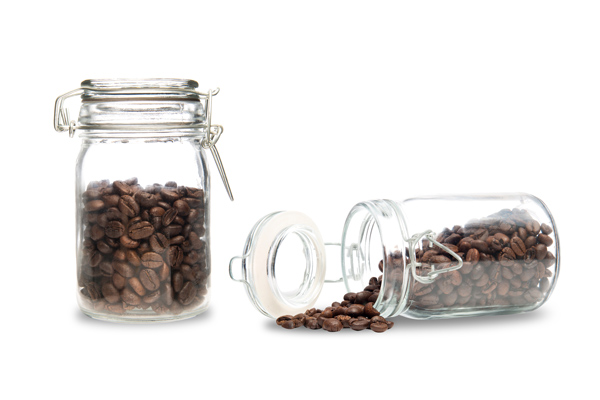 Conservation des grains de café