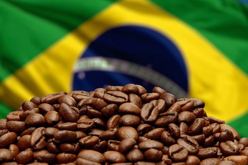 Production de café au brésil