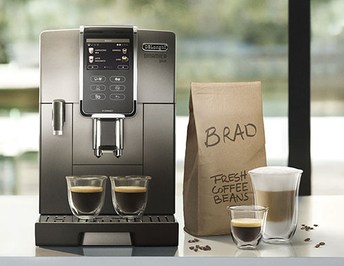 Machine à café en grains automatique Delonghi Brad Pitt