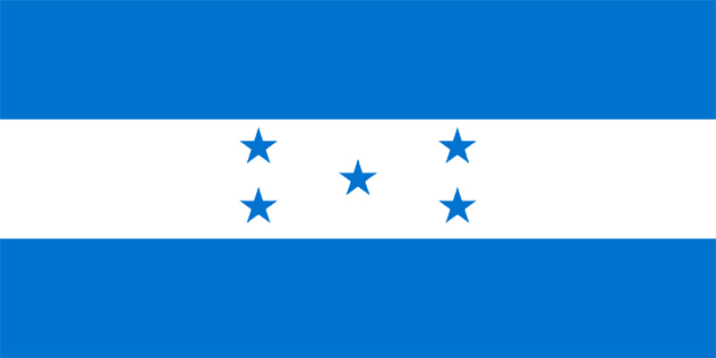 drapeau honduras amerique centrale