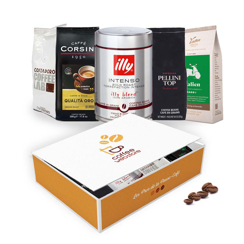 Café grain Illy 1kg à 3kg - Coffee Webstore