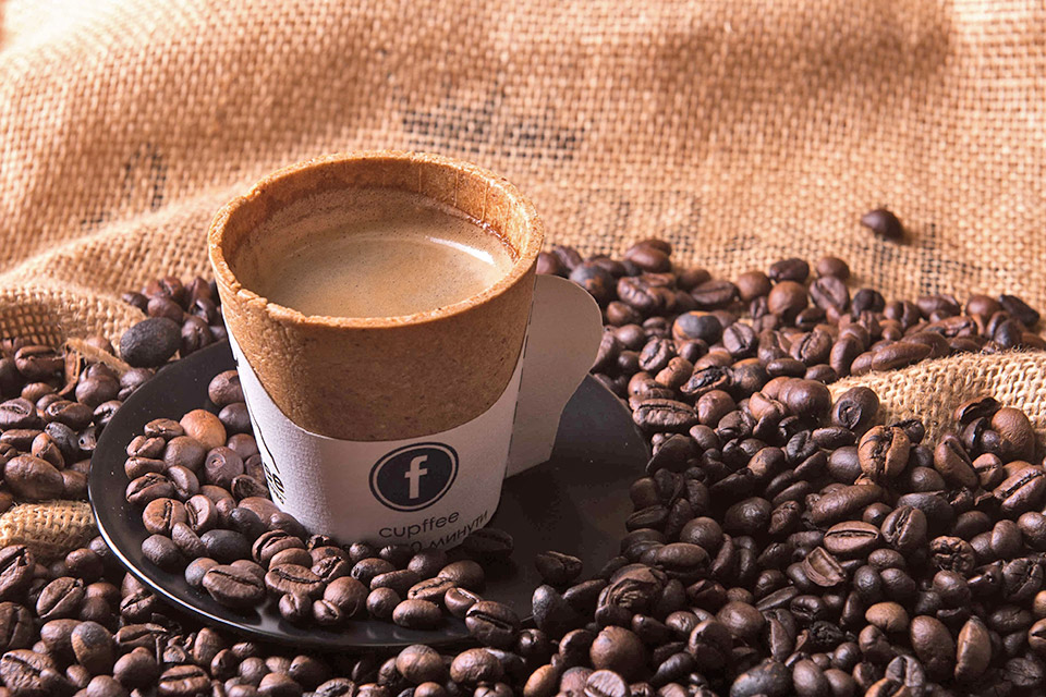 Cupffee La Tasse A Cafe Comestible En 11 Cl Achat En Ligne Pas Cher Coffee Webstore