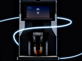 machine à café effet mat