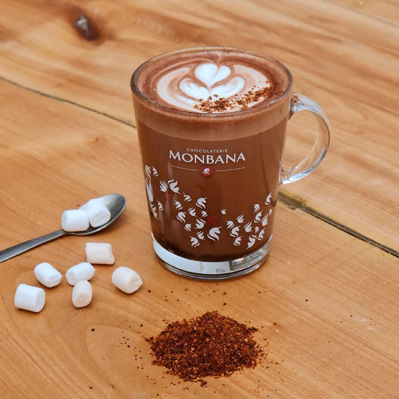 chocolat chaud Monbana