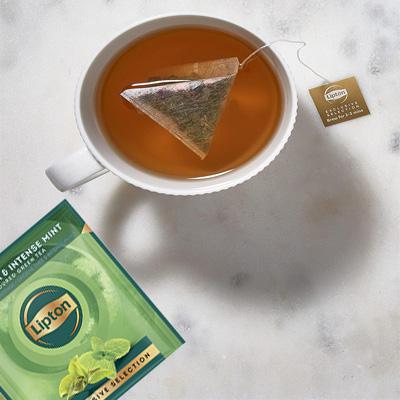 thé vert menthe intense lipton