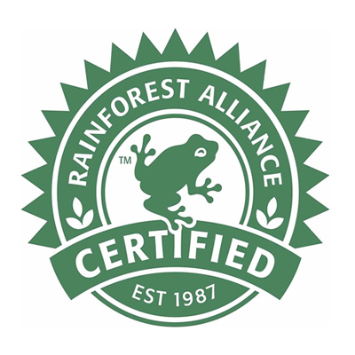 certifié rainforest alliance
