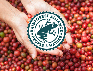 Label Rainforest Alliance